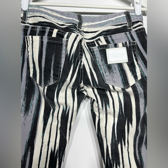 Armani exchange jeans white gray size 2 - Picture 4 of 12